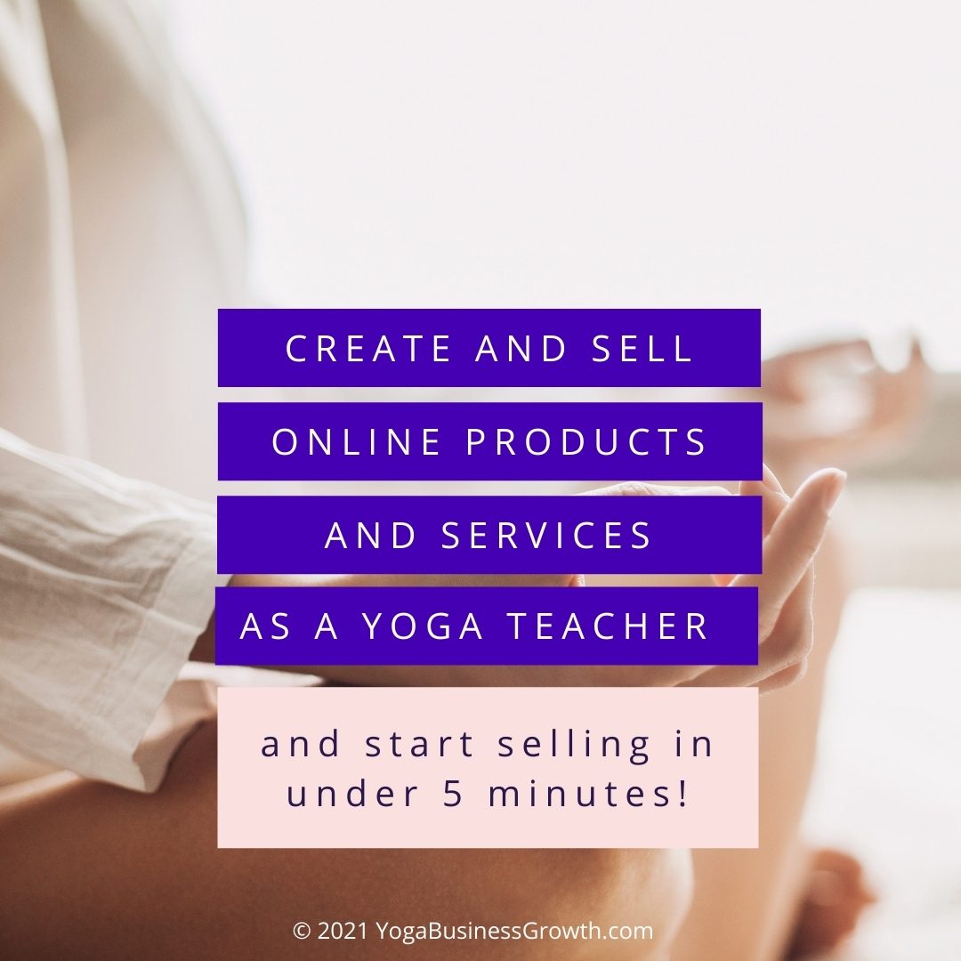 1080x1080 Create and sell online products and services as a yoga teacher
